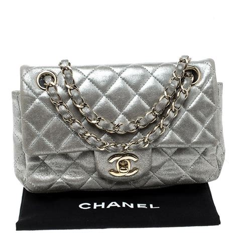 chanel bag silver hardware - chanel bag with gold ribbon.